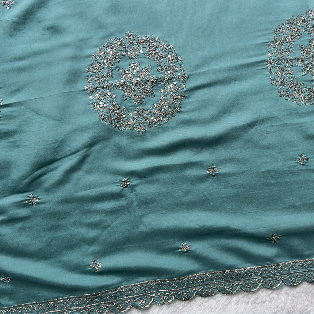 Cairo Blue Churidar Set