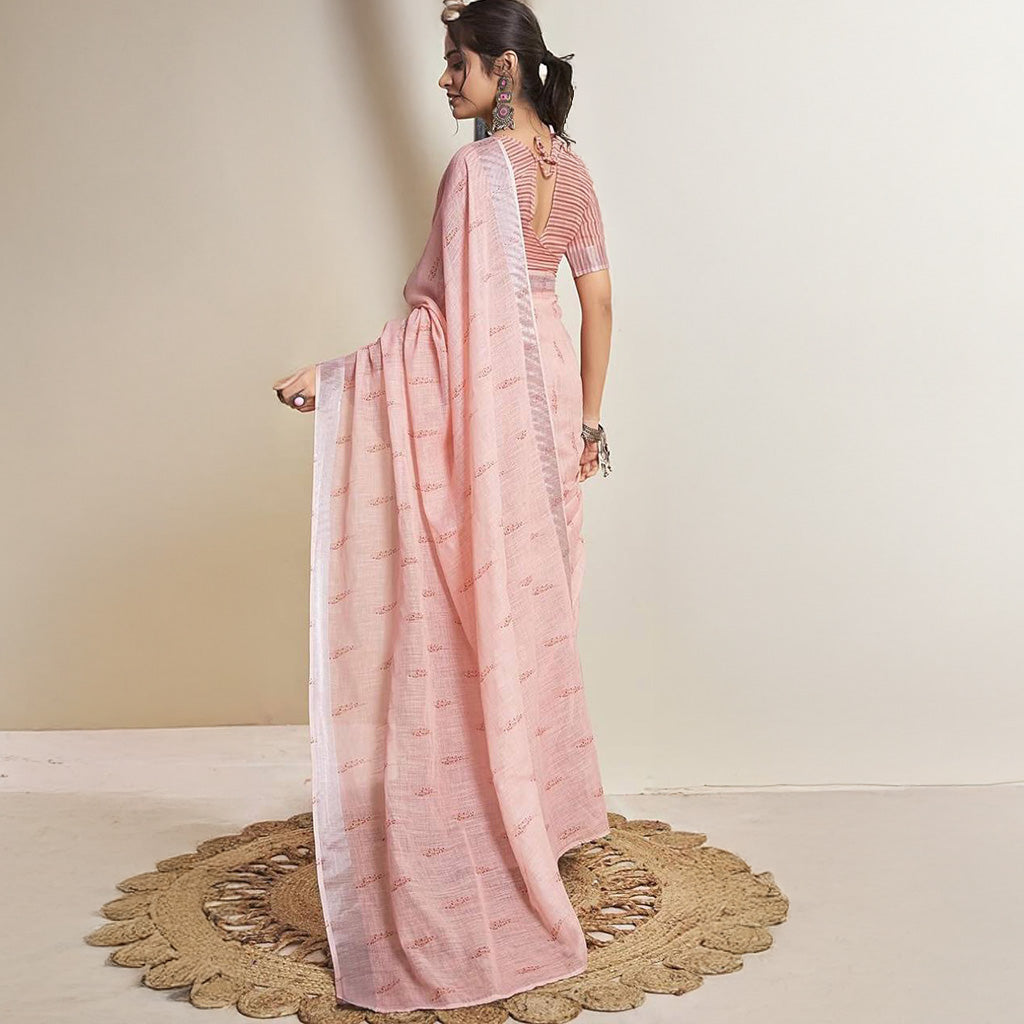 Kandy 1-Minute Linen Saree