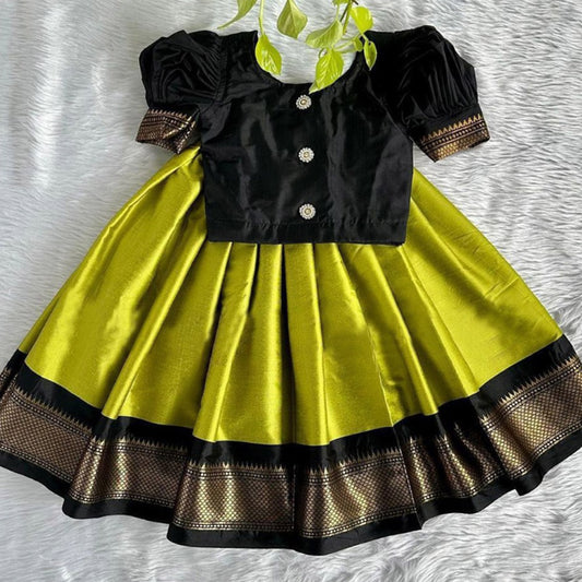 Madison Baby Girl Silk Lehenga