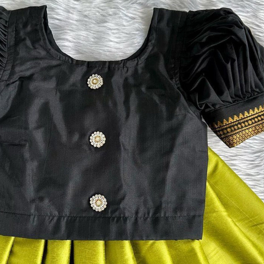 Madison Baby Girl Silk Lehenga