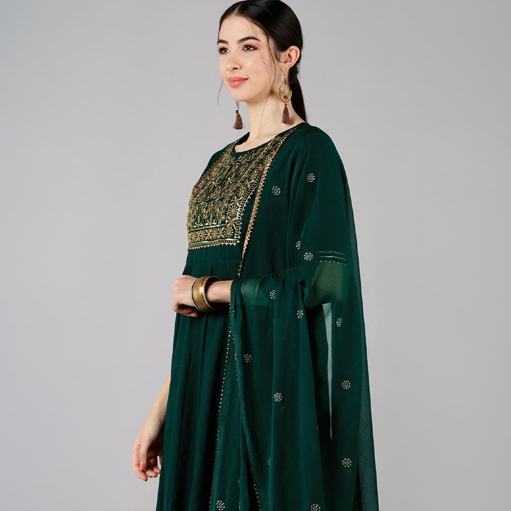 Manilla Anarkali Set