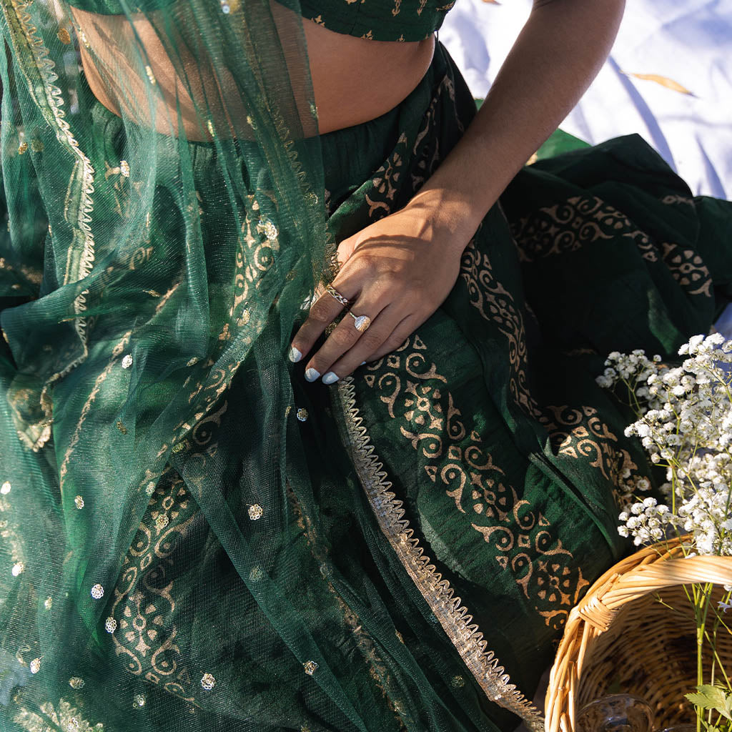 Minsk Lehenga Set