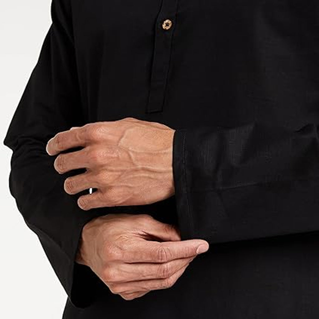 New York Onyx Cotton Kurtha Set