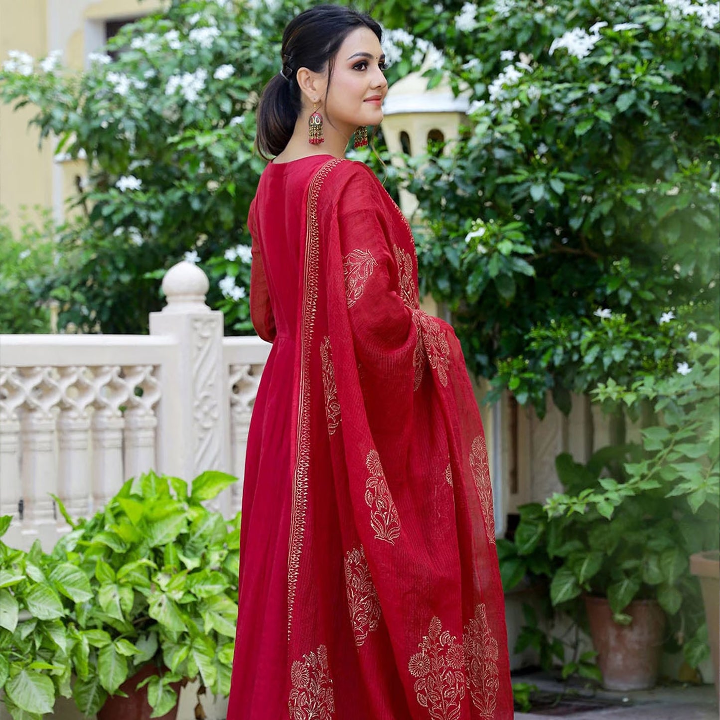 Detroit Anarkali Set