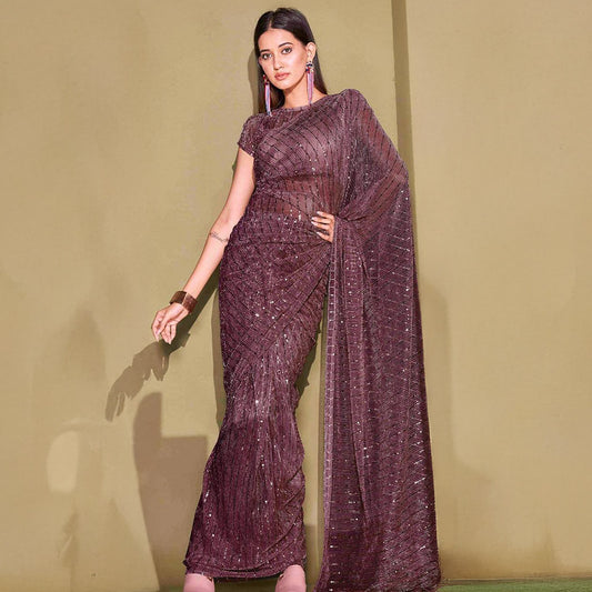 Zagreb 1-Minute Saree