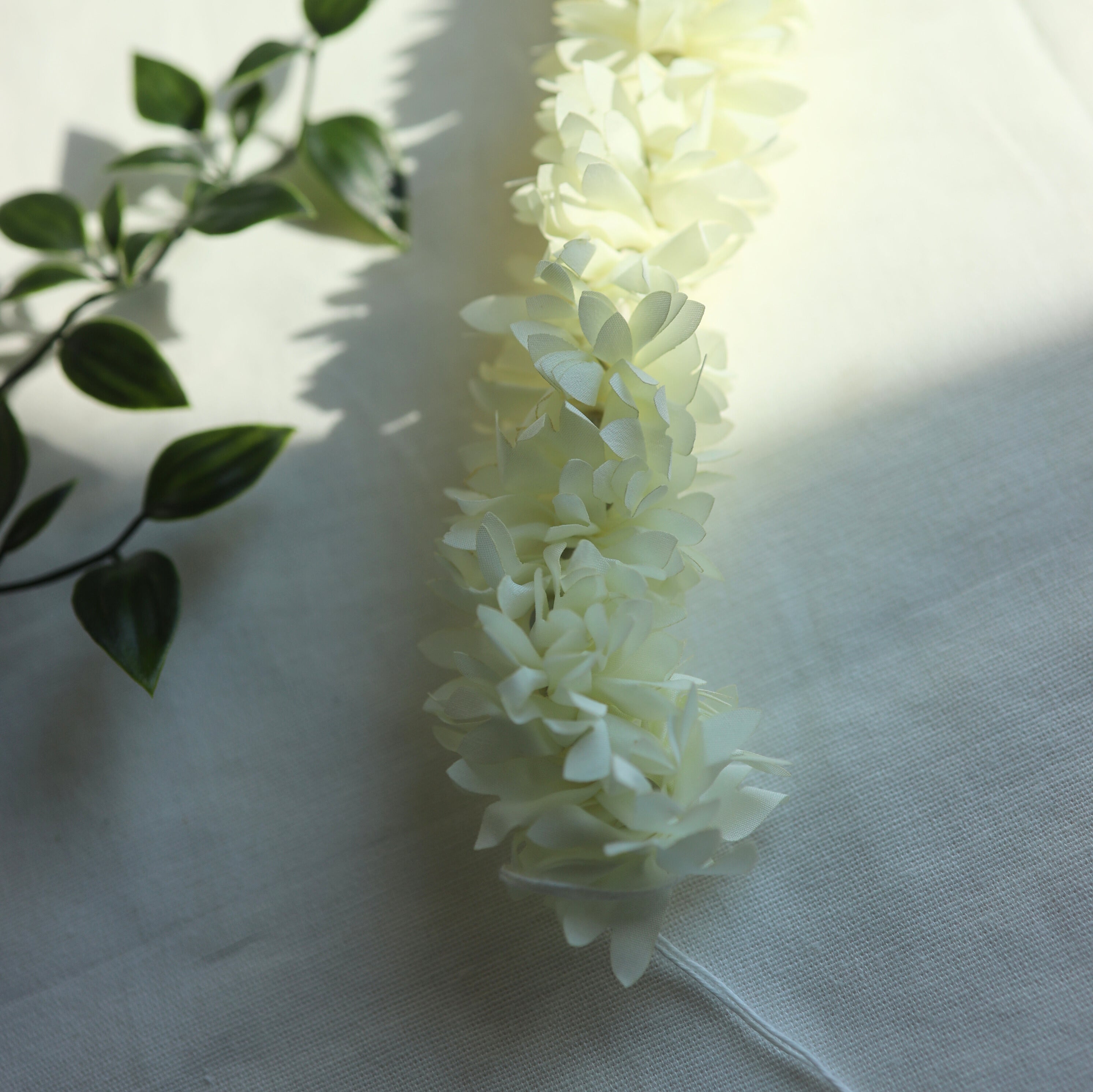 Faux String Flowers