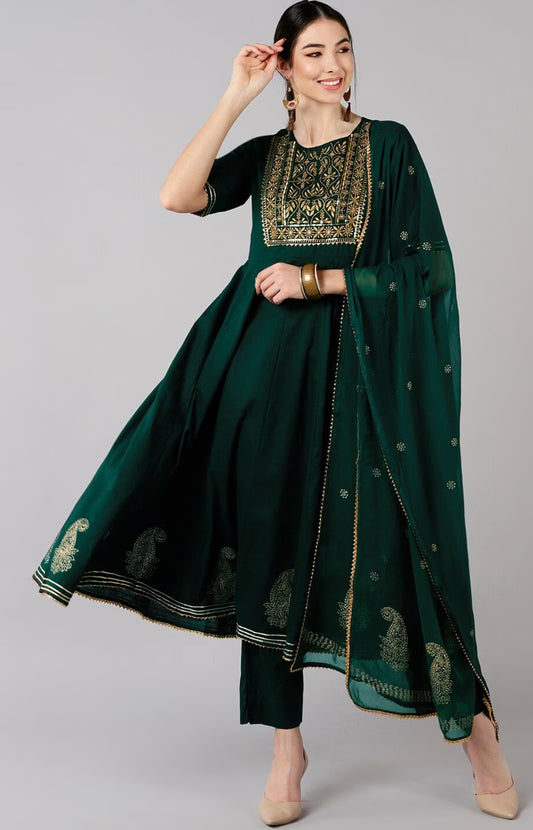 Manilla Anarkali Set