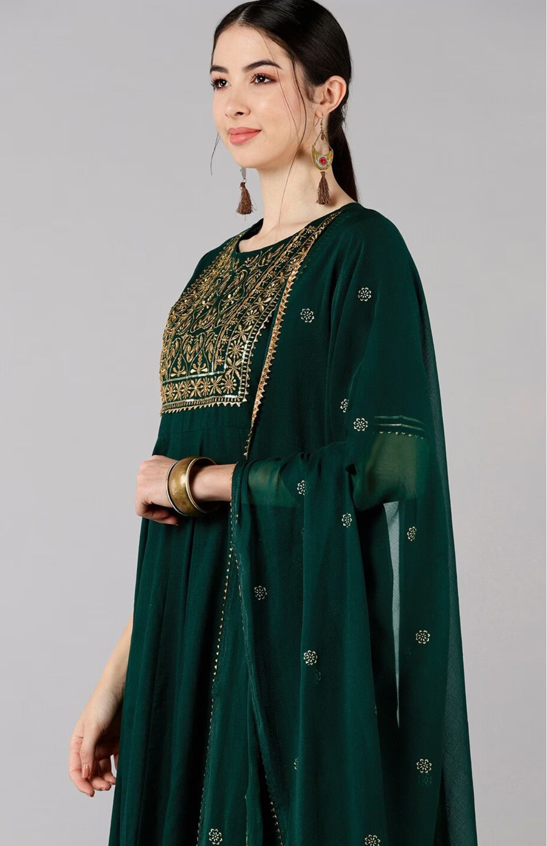 Manilla Anarkali Set