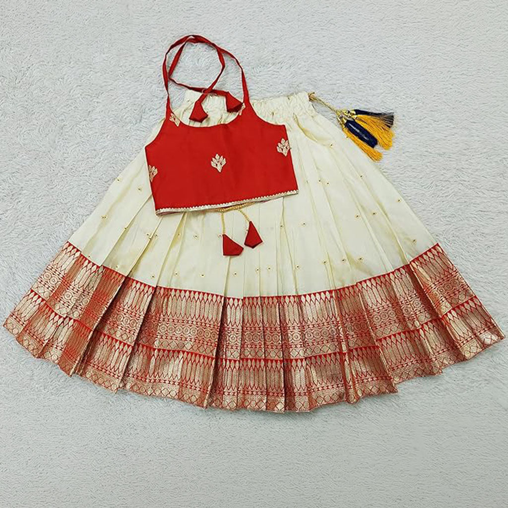 Arusha Baby Girl Silk Lehenga Set