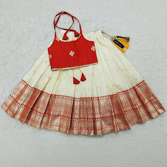 Arusha Baby Girl Silk Lehenga Set