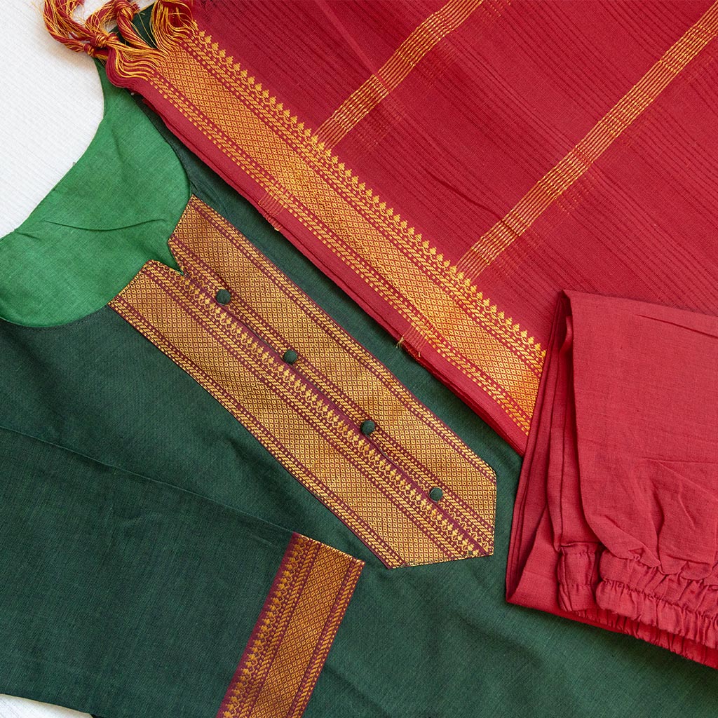 Denia Churidar Set