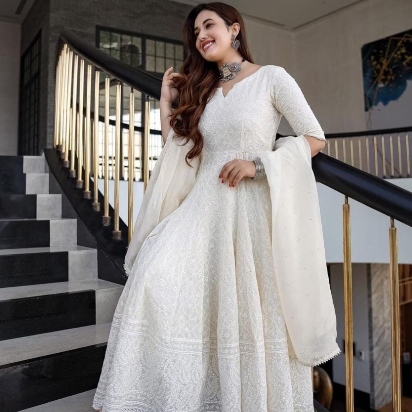 Jaipur Anarkali Set
