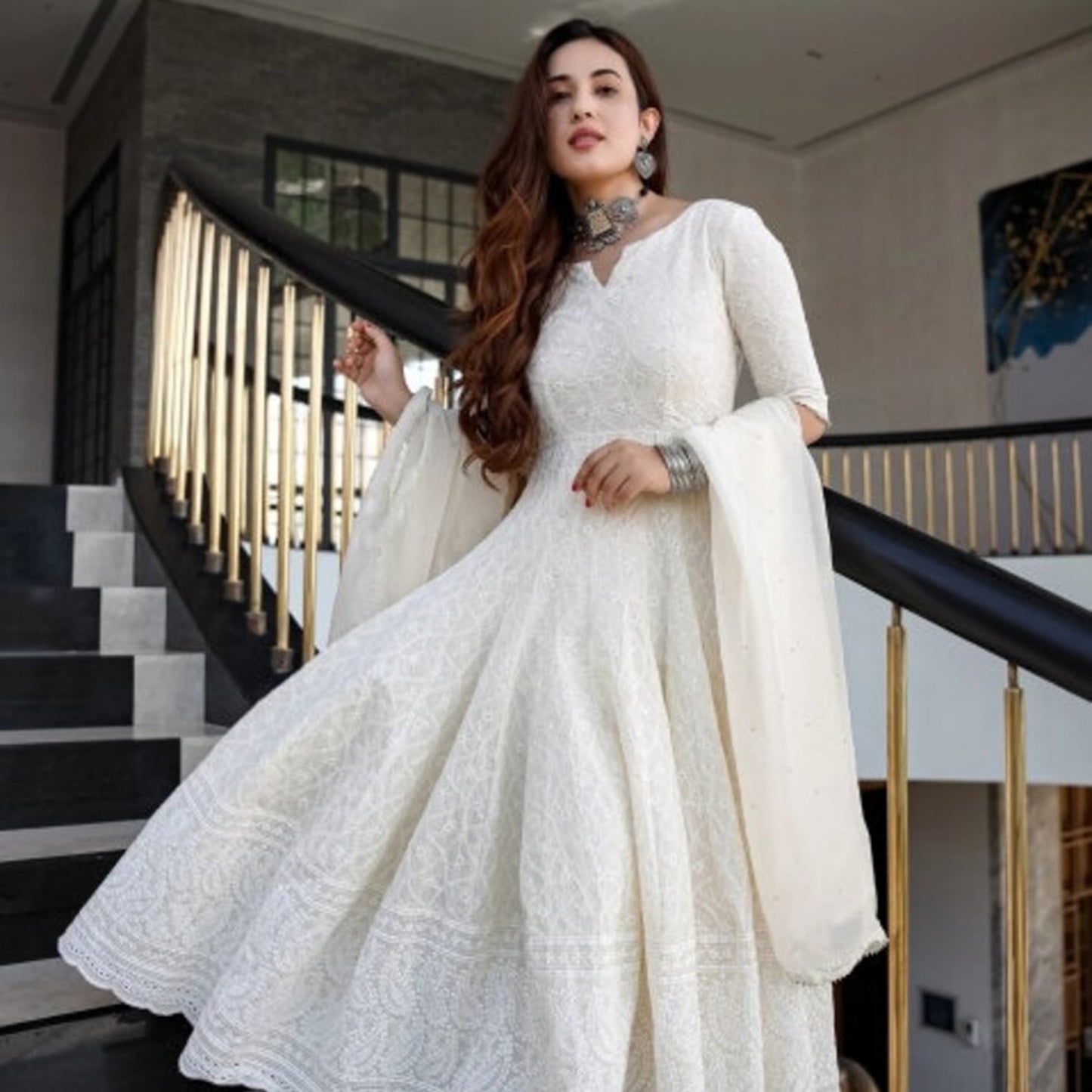 Jaipur Anarkali Set