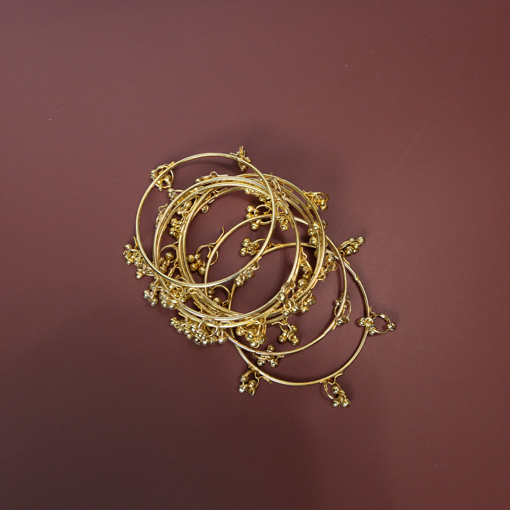 Metal Ghungroo Bangles