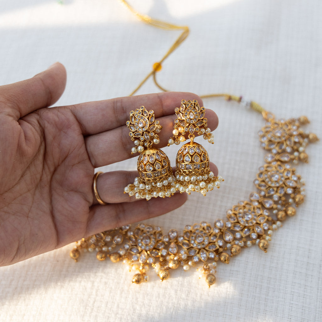 Lotus Necklace Set