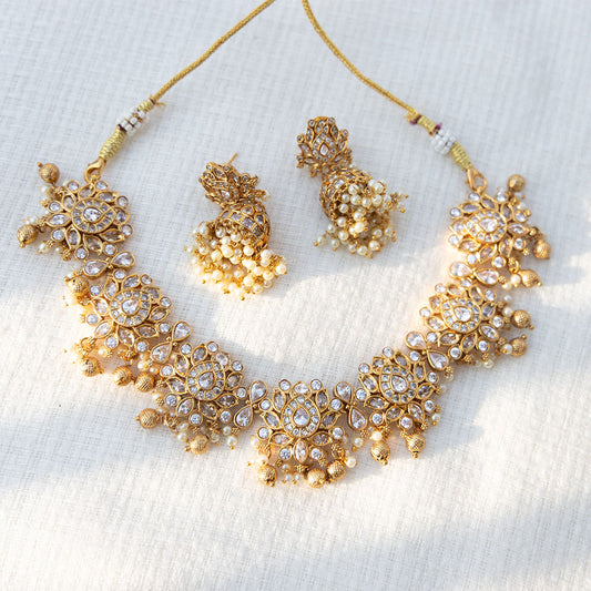 Lotus Necklace Set