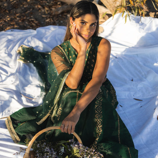 Minsk Lehenga Set