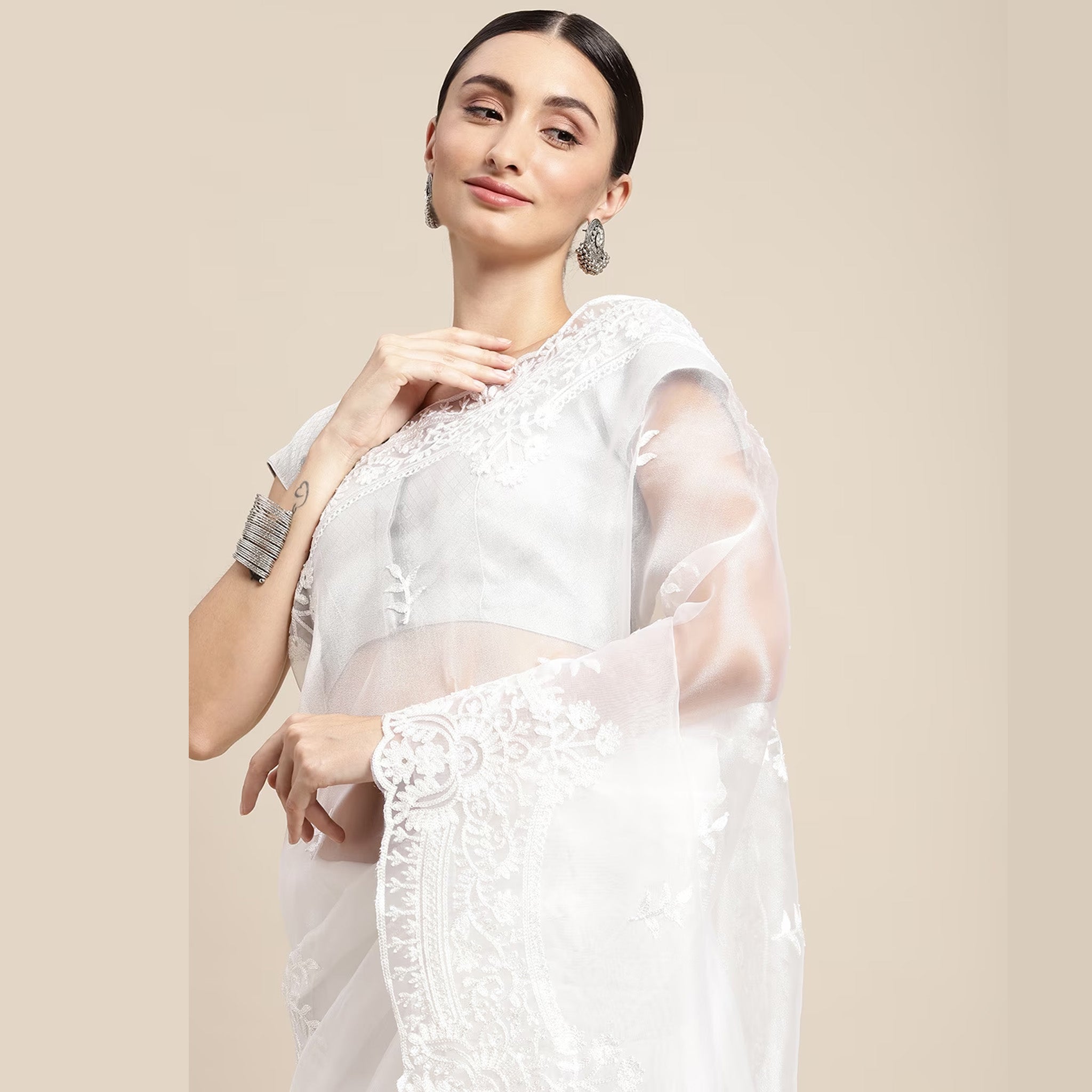 Mykonos Saree