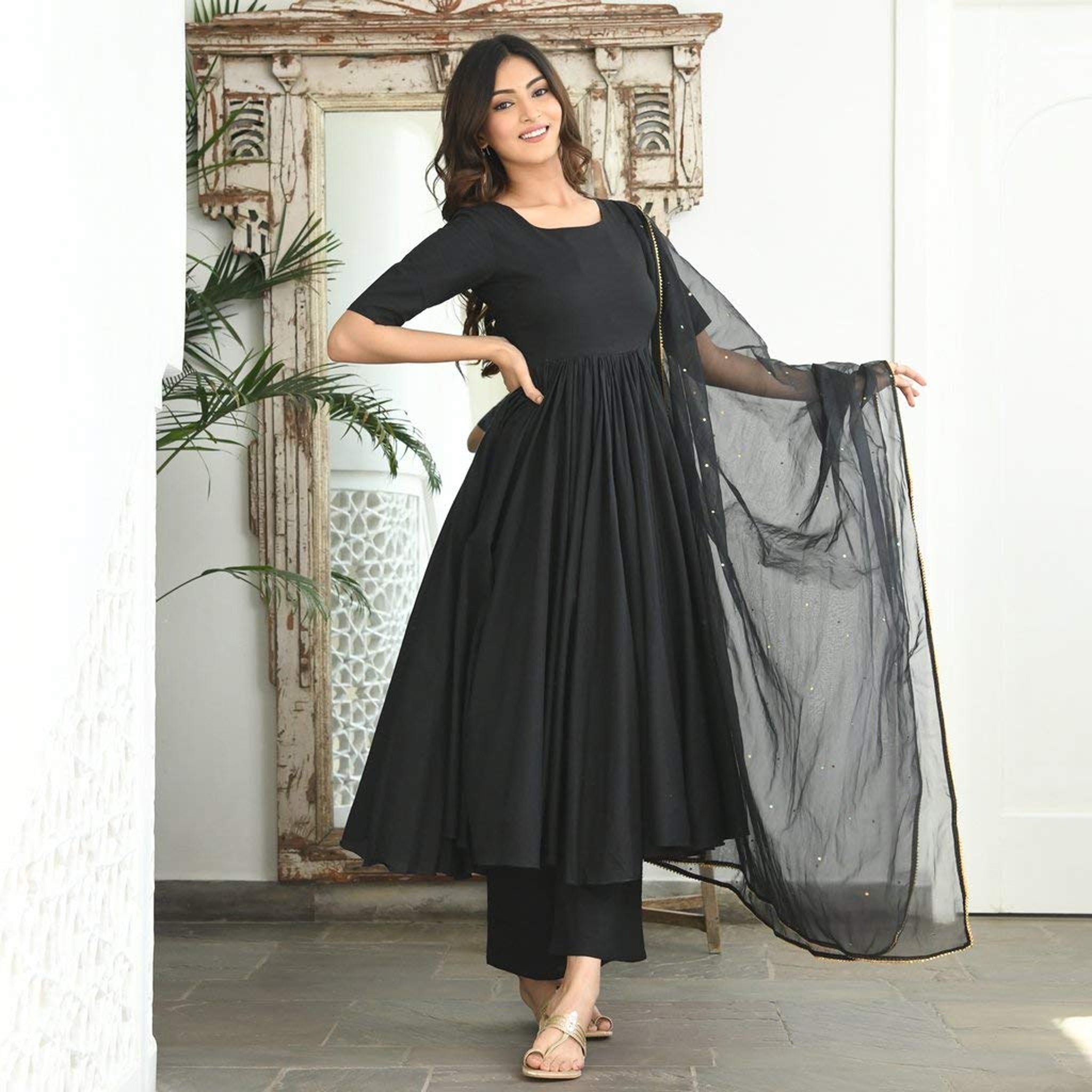 Rome Anarkali Set