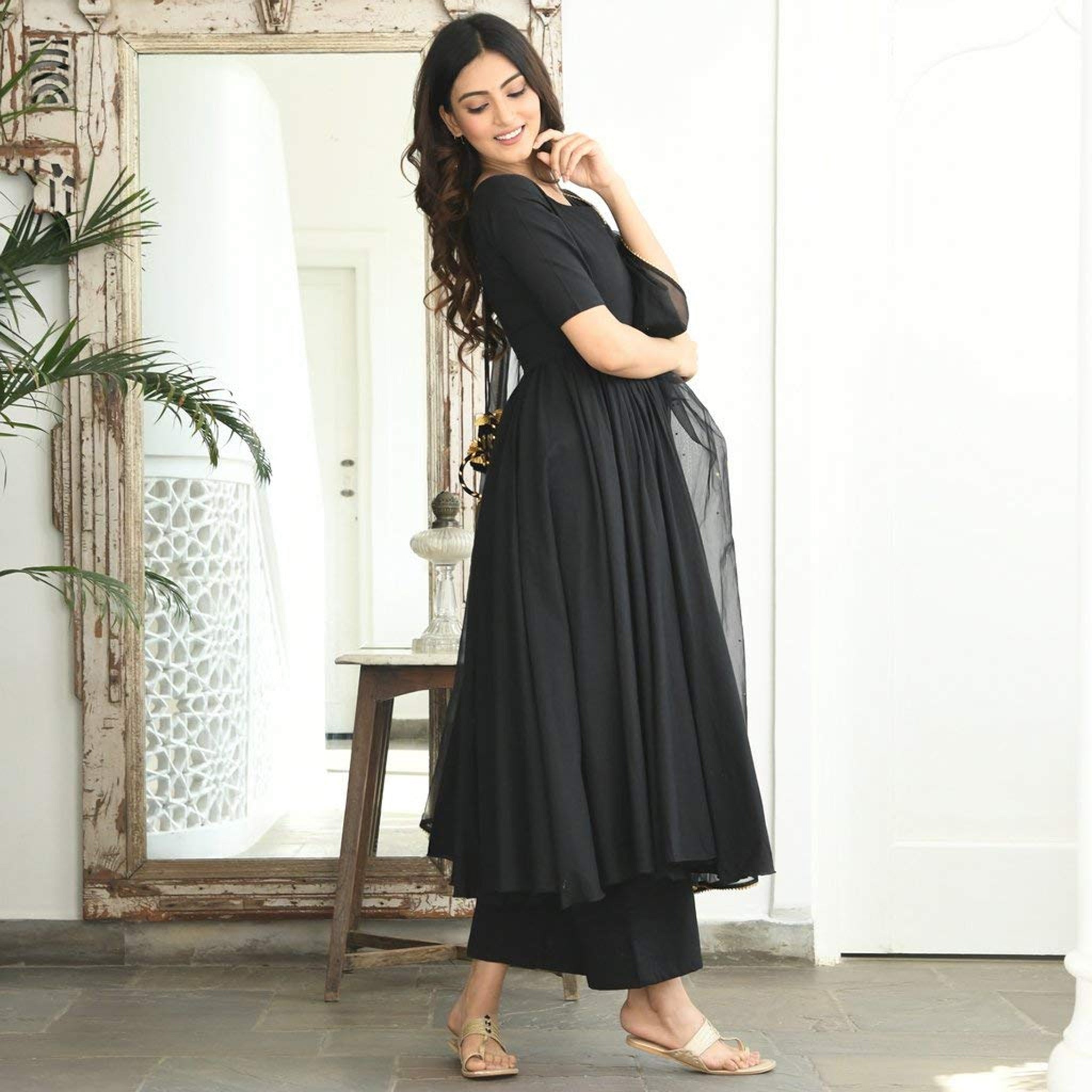 Rome Anarkali Set
