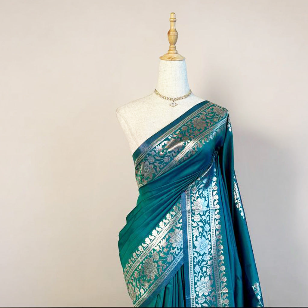 Savannah Saree- Teal