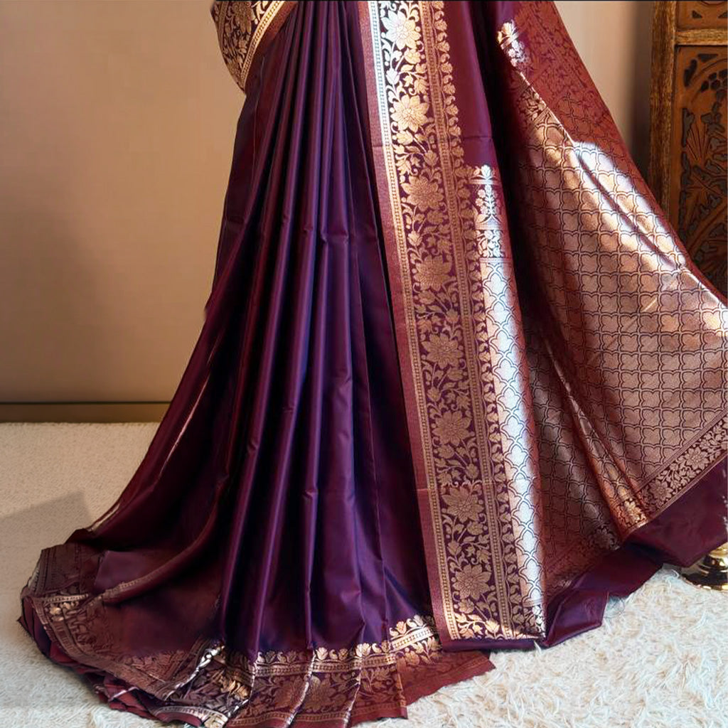 Savannah Saree- Purple