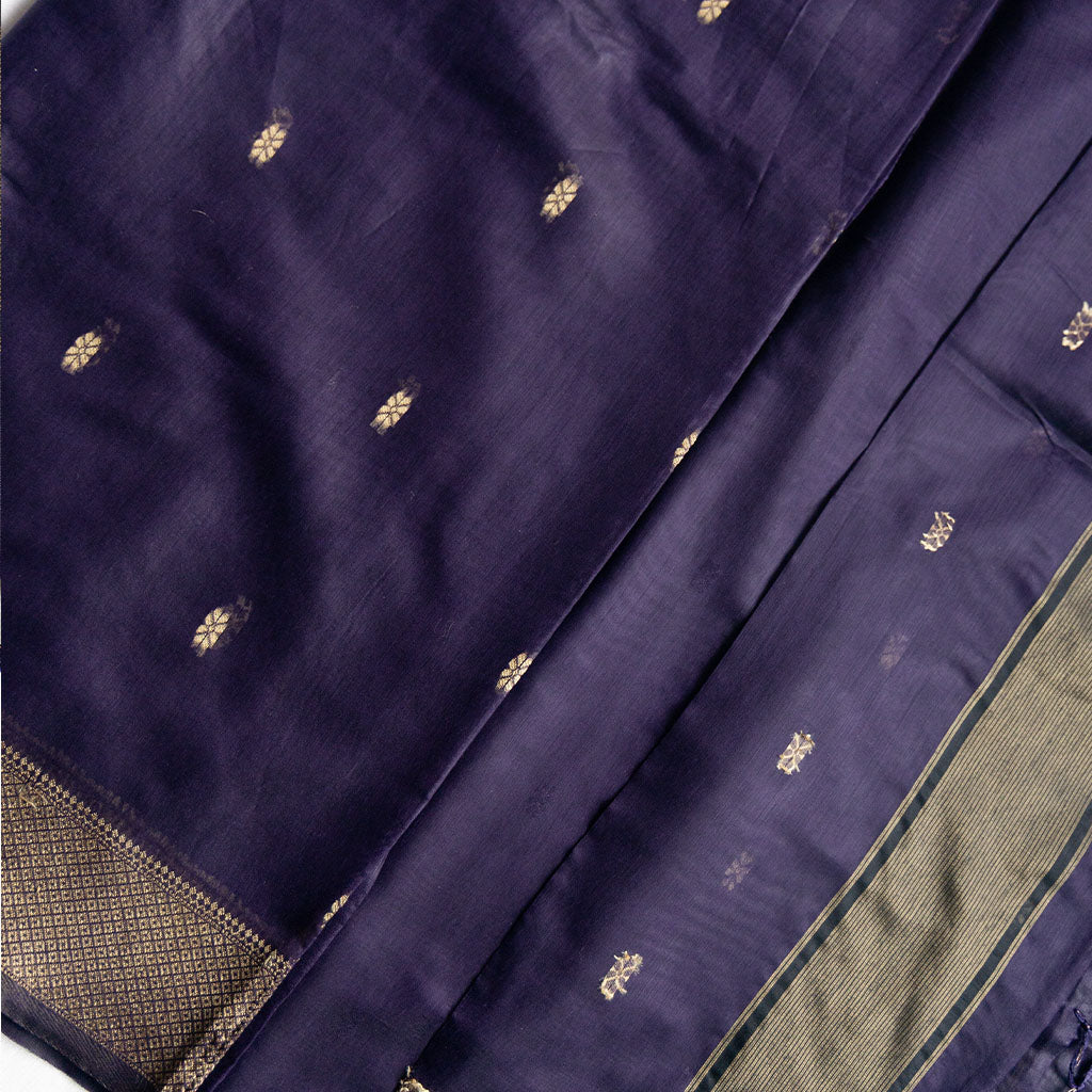 Tehran Saree Purple