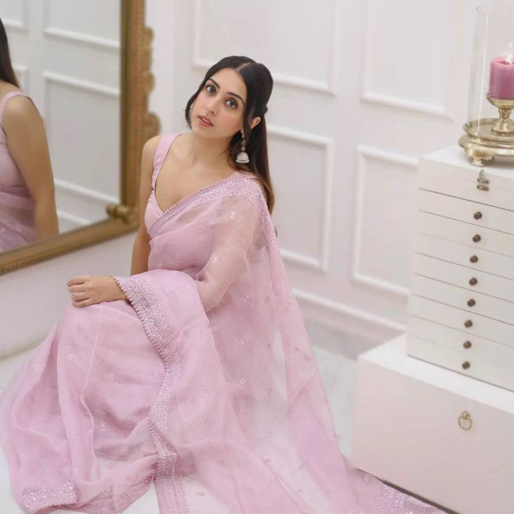 Valencia Saree