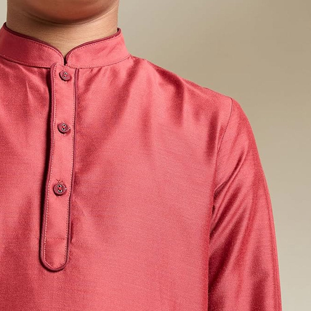 Washington Scarlet Boy's Kurtha Set