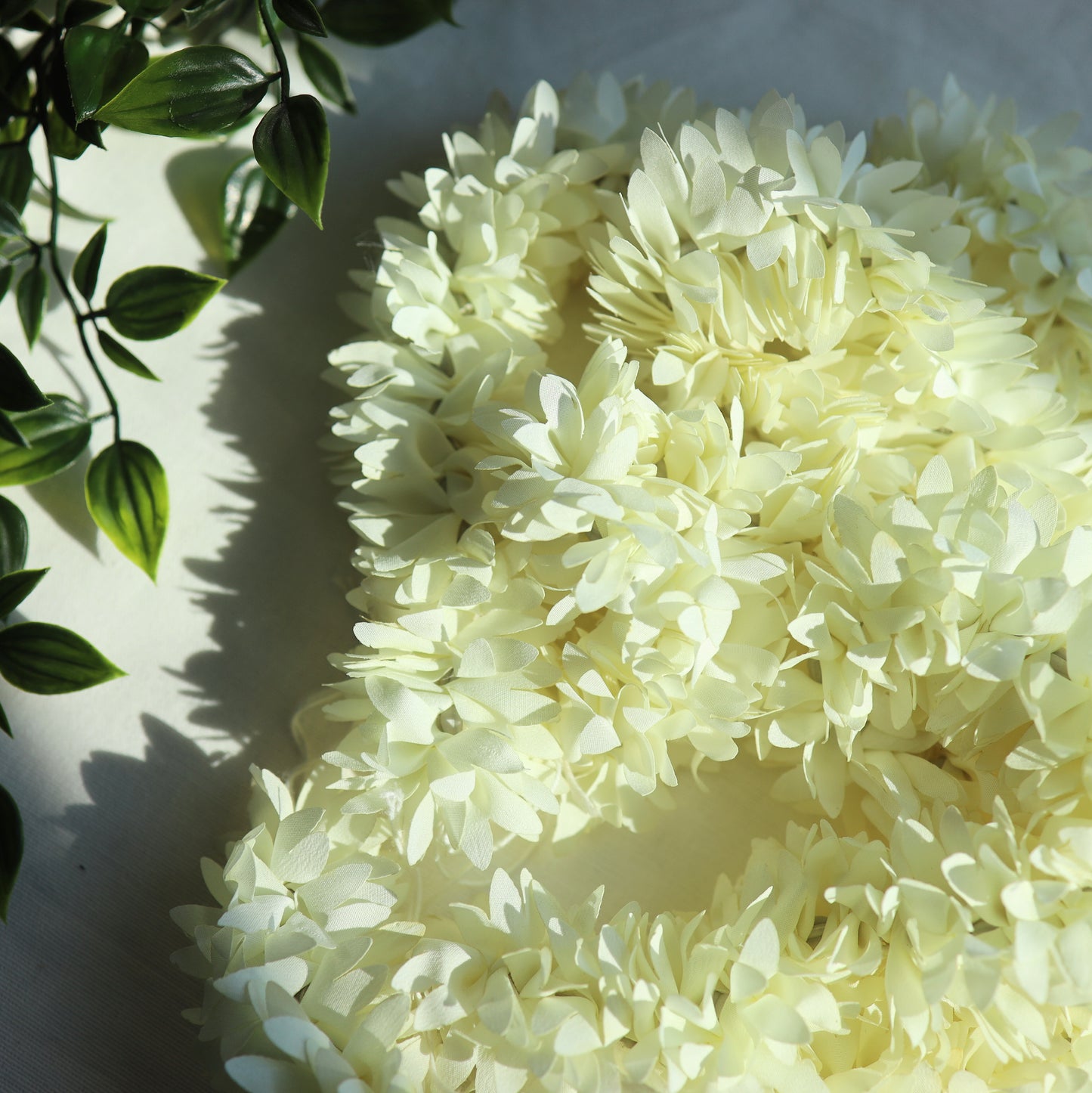 Faux String Flowers