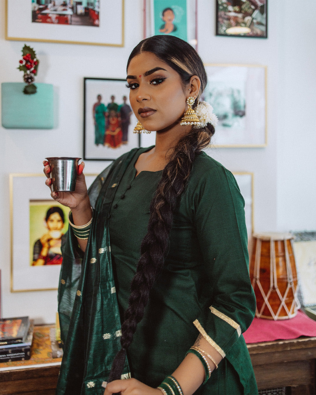 Sacramento Churidar Set